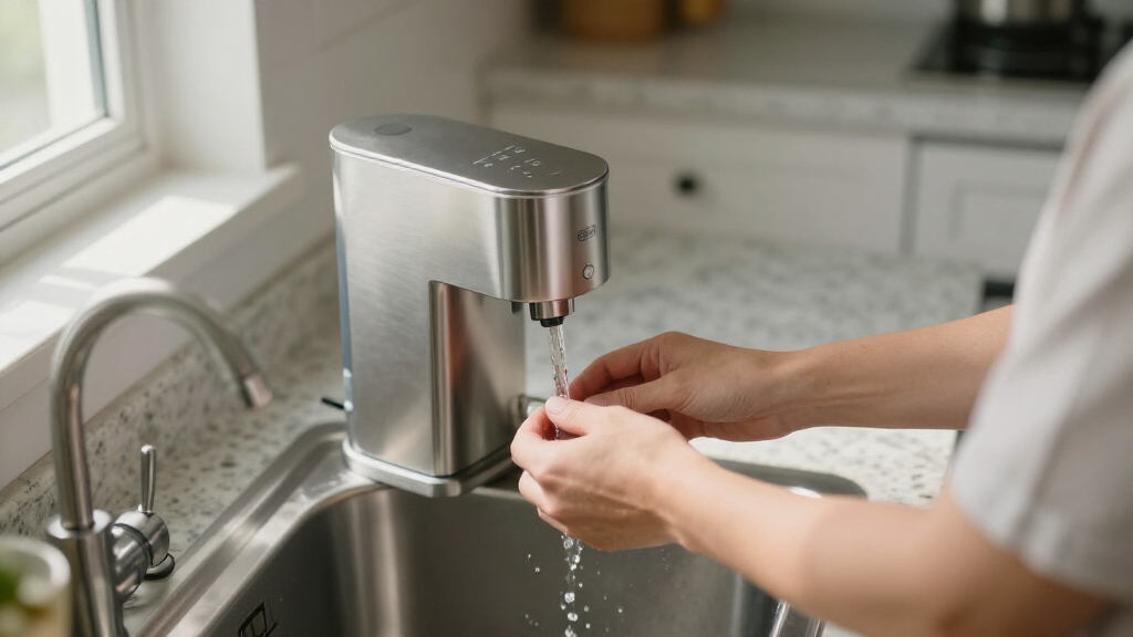 instant hot water dispensers under sink