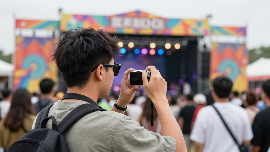 camera for festival vlogging