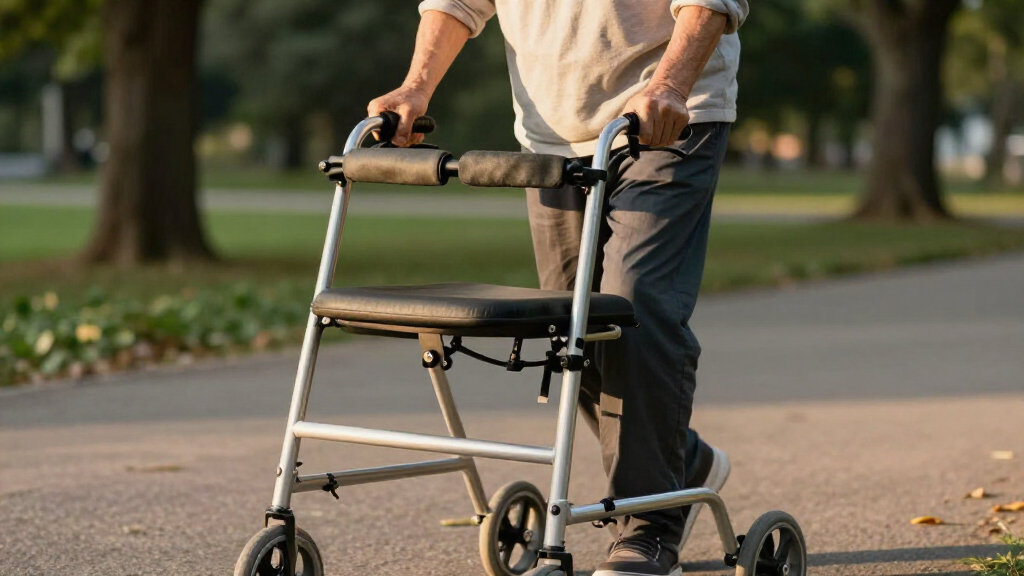 walkers with seats for elderly