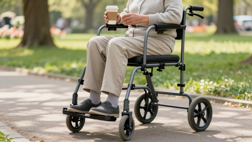 best rolling walker with seat