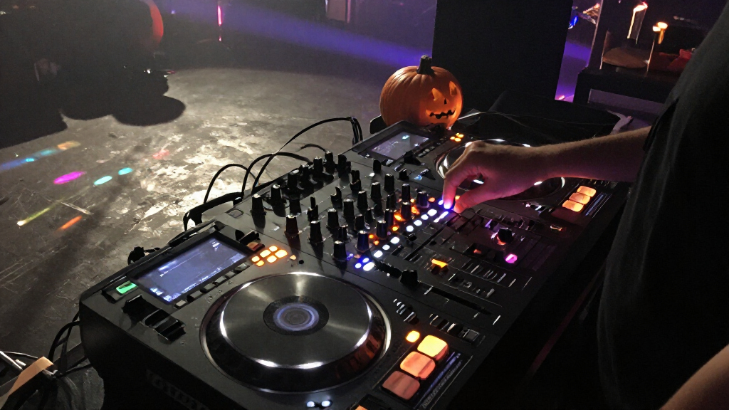 Halloween DJ lighting effects