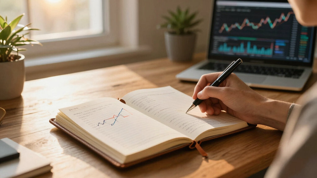 investment tracking notebooks