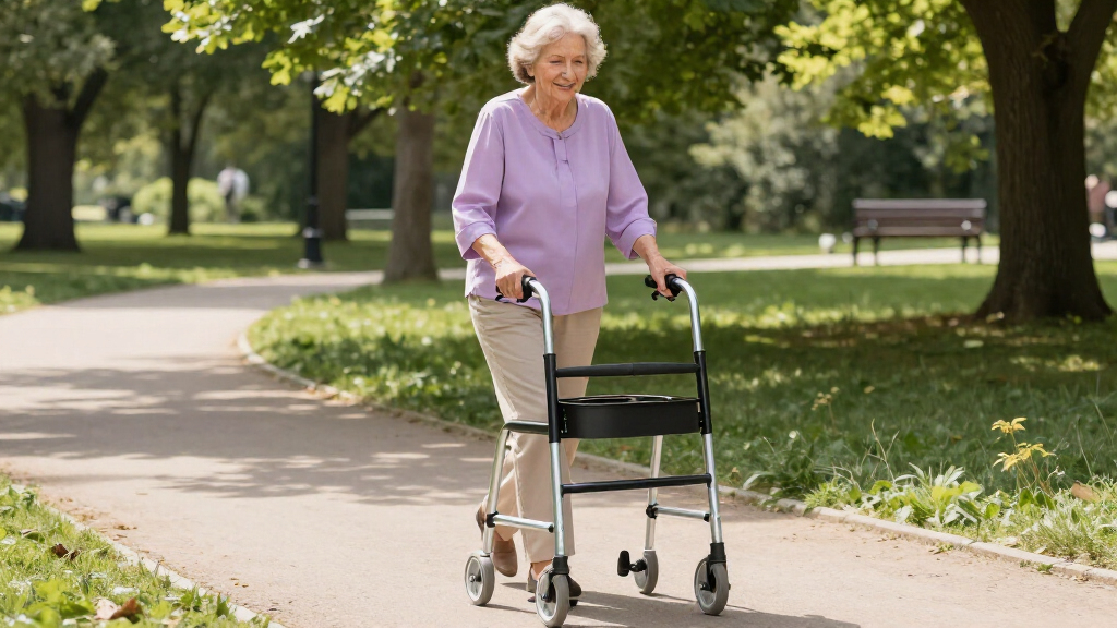 rollator walker for tall seniors