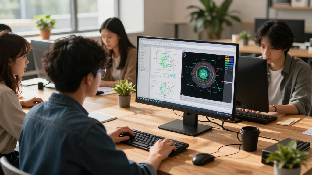 professional 4k color accurate monitor for engineering students