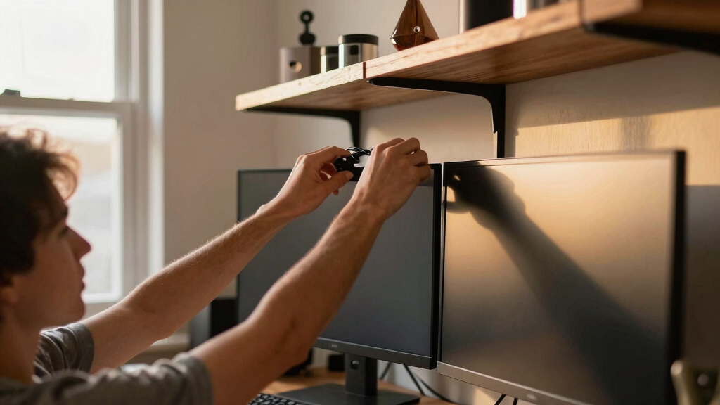 best desk shelves for monitor setups