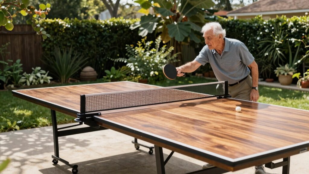 ping pong table outdoor