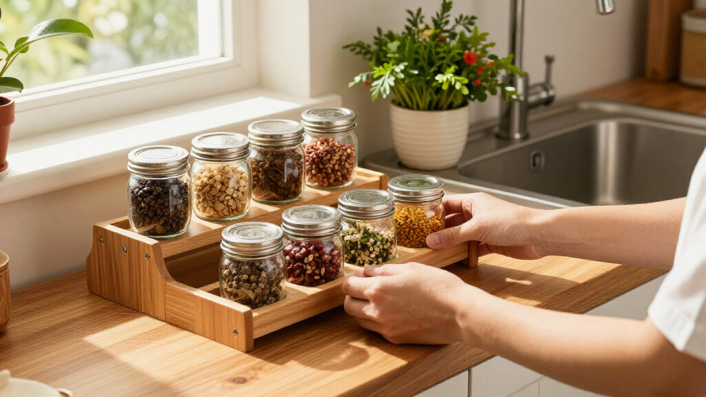 best space-saving spice rack organizers