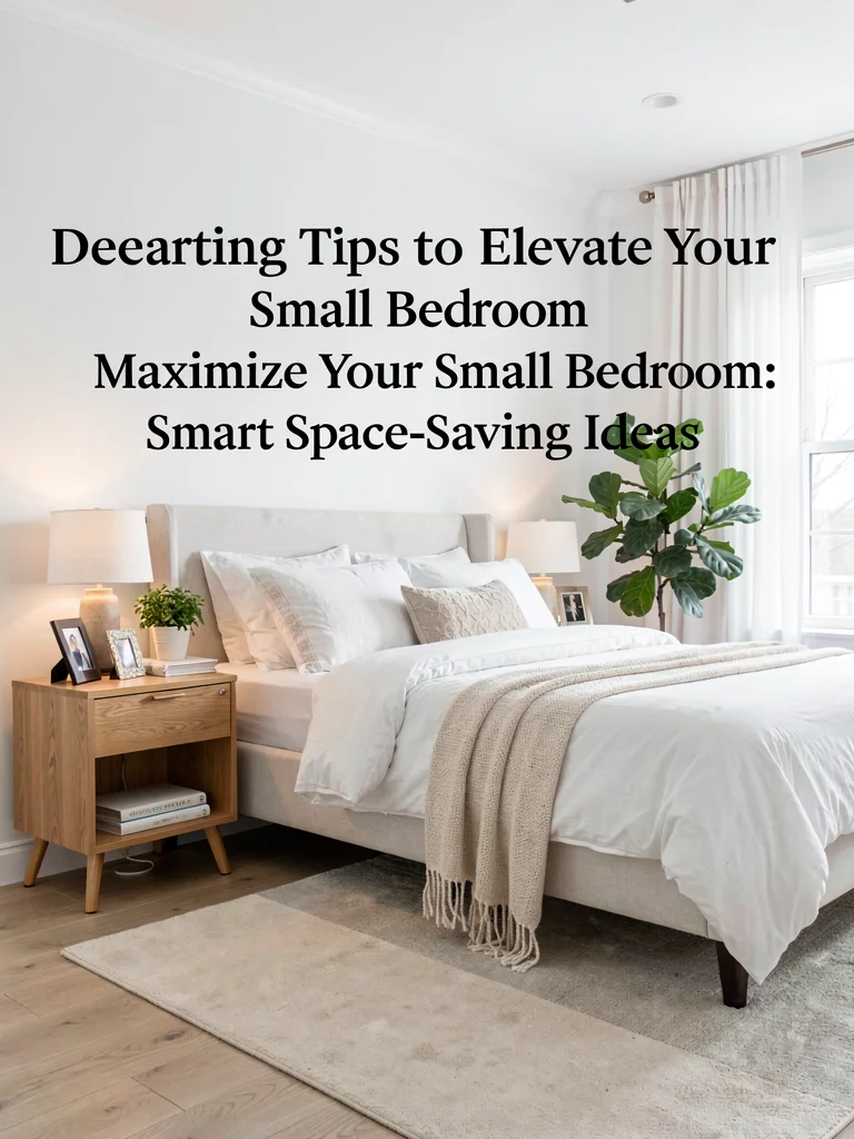 Decorating Tips to Elevate Your Small Bedroom — Maximize Your Small Bedroom: Smart Space-Saving Ideas