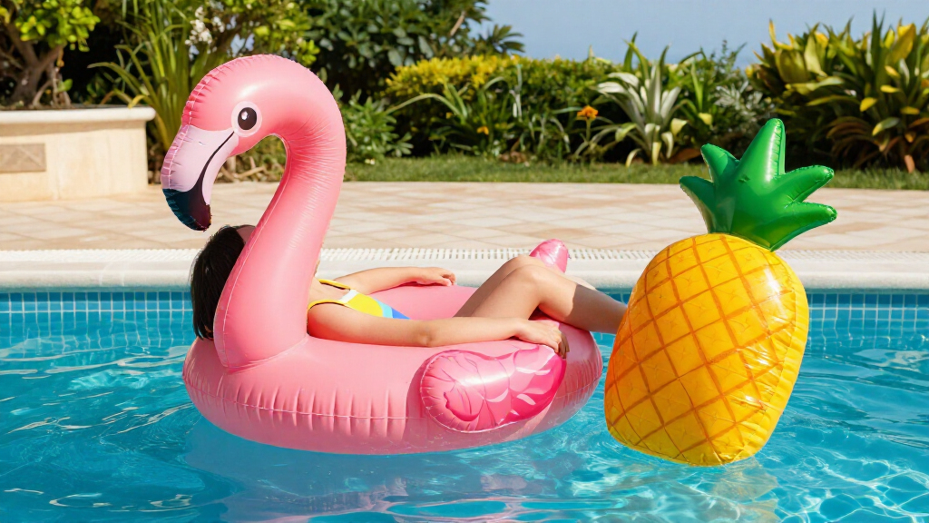 inflatable pool toys
