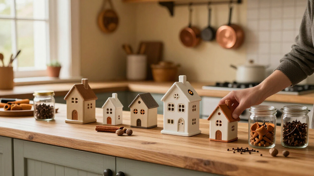 best Halloween spice village decorations