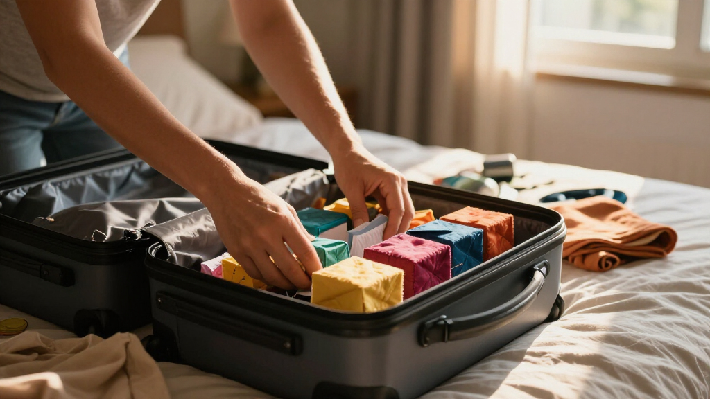 packing cubes for organized travel