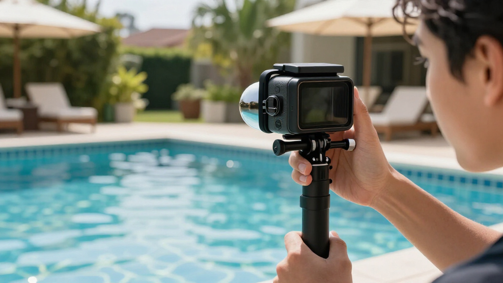 action camera dome ports for over under shots