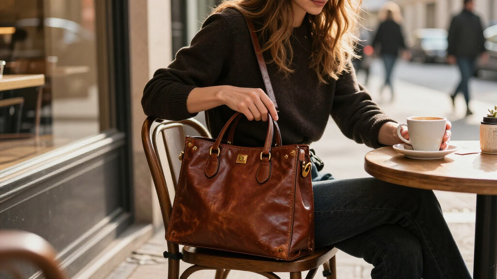 women's leather handbags