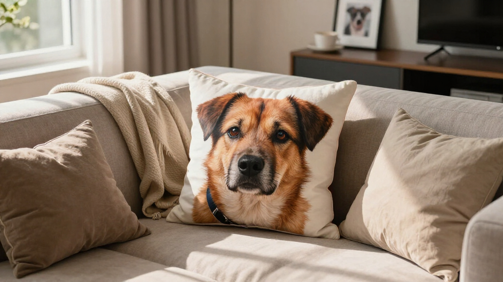 pet photo pillows amazon