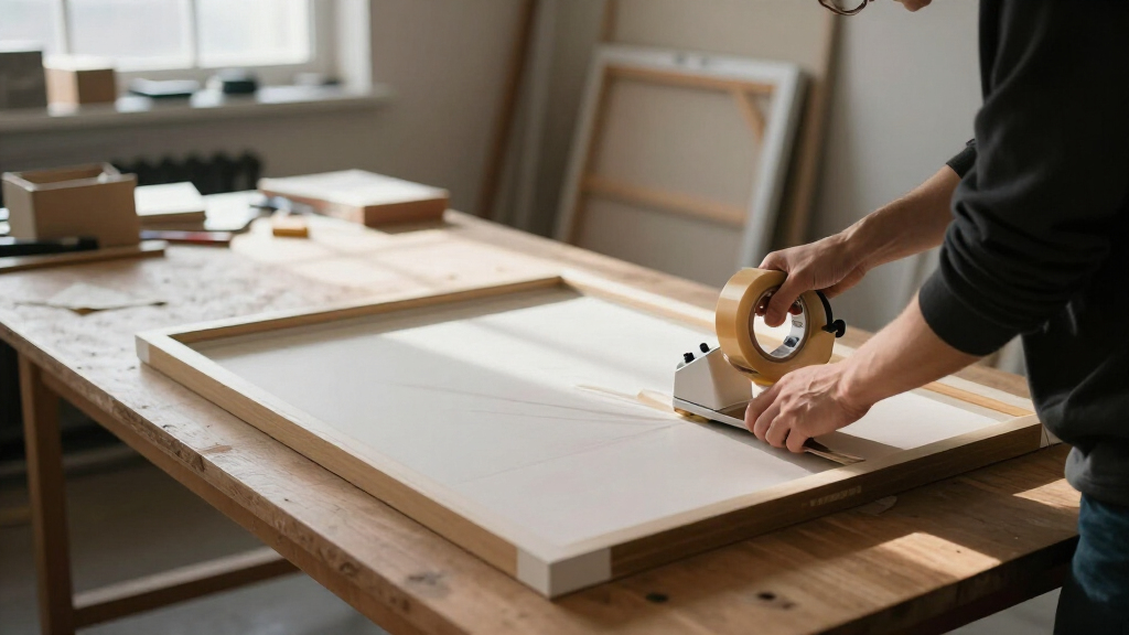 best tape dispensers for packing large artwork