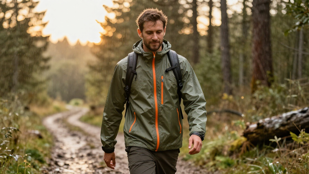rain jacket breathable for hiking travel