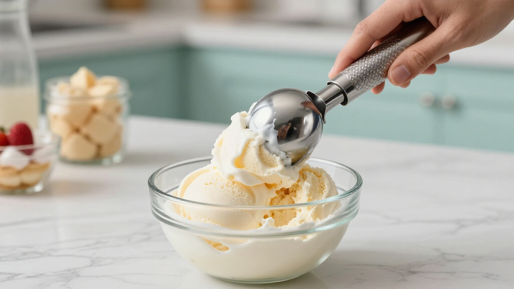 ice cream scoop set professional heavy duty