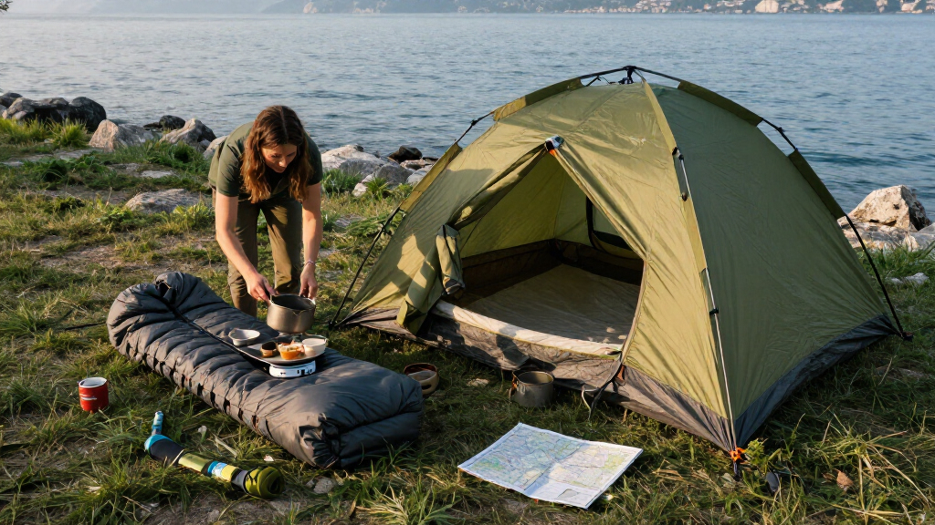 best camping gear for Lake Garda