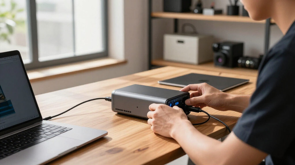 professional external gpu enclosure for 3d rendering