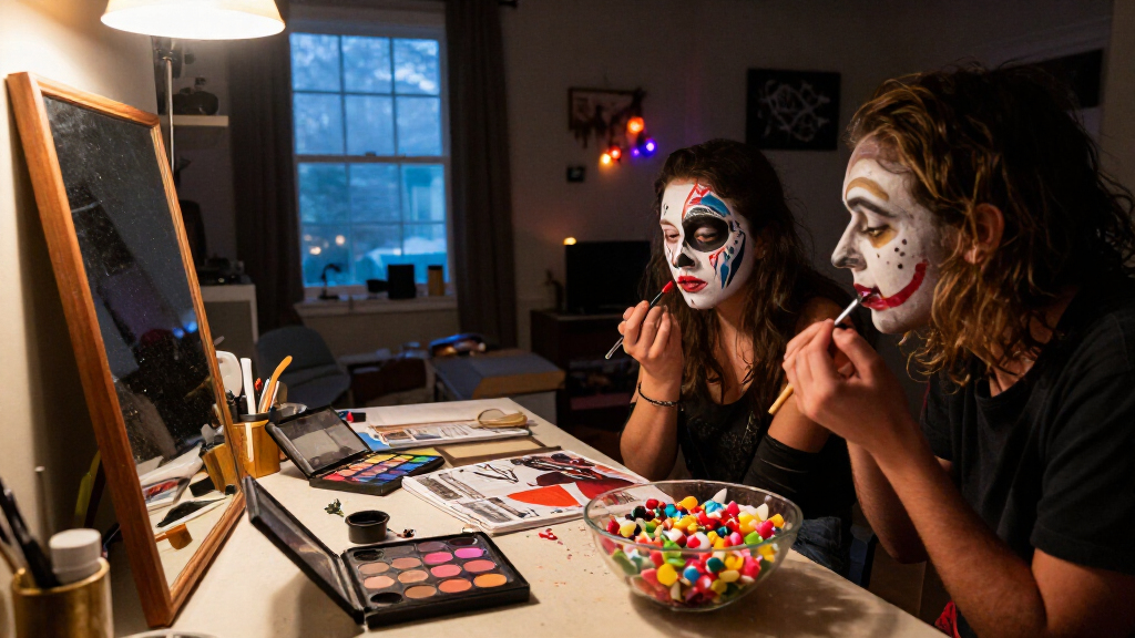 costume makeup kits for Halloween