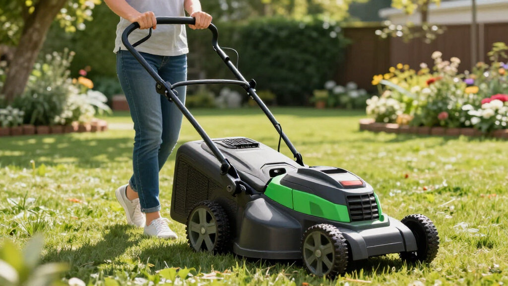 battery operated lawn mower