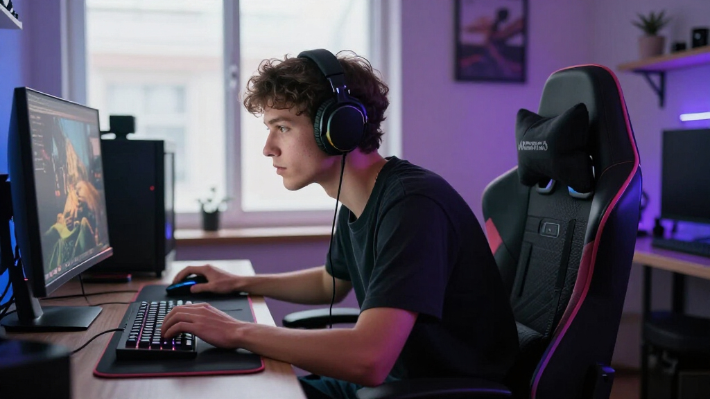 gaming chairs with RGB lighting