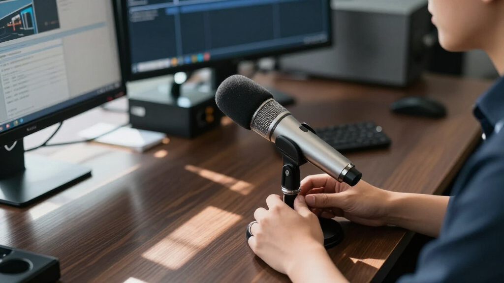 news desk microphones