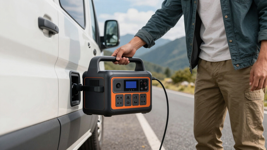 best high-capacity portable power station for van life road trips