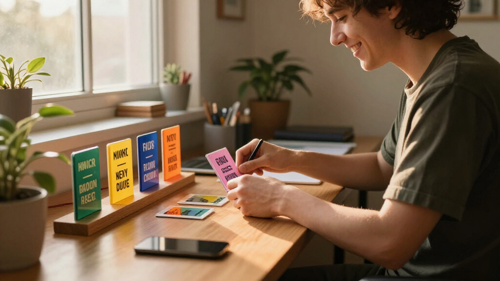 motivational quote desk organizers