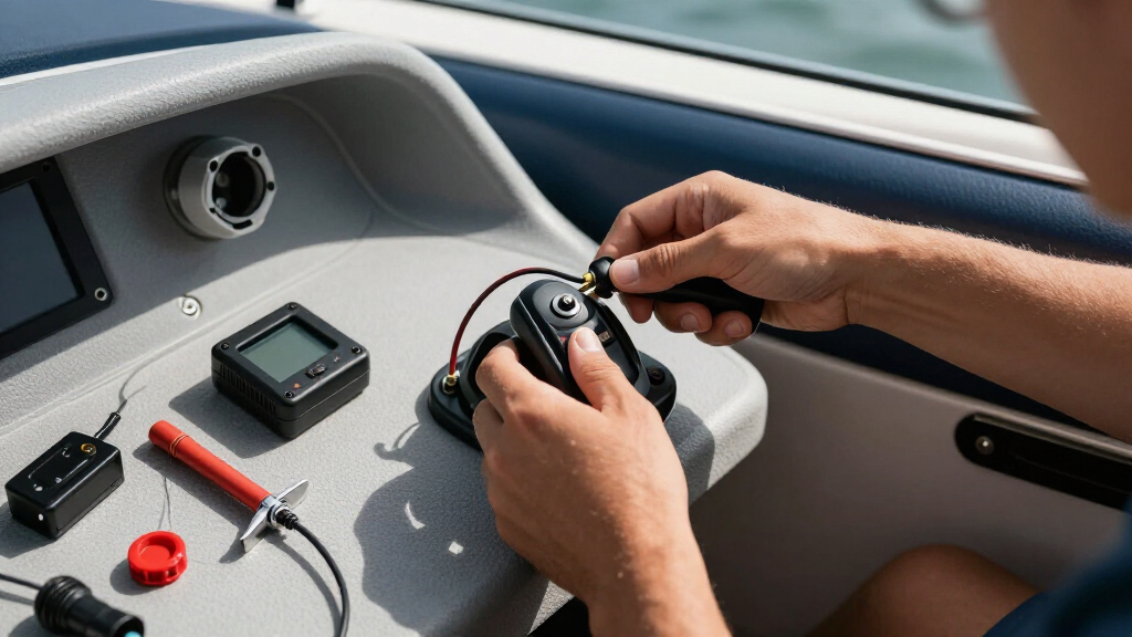 boat remote throttle control kit