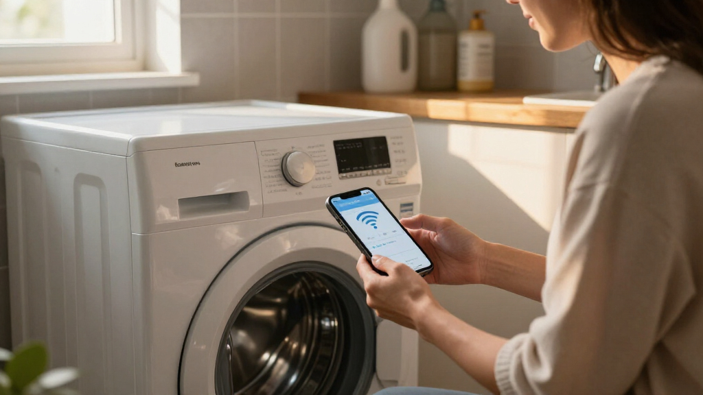 smart washing machine with wifi