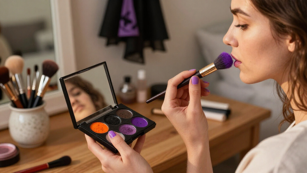 Halloween makeup palettes