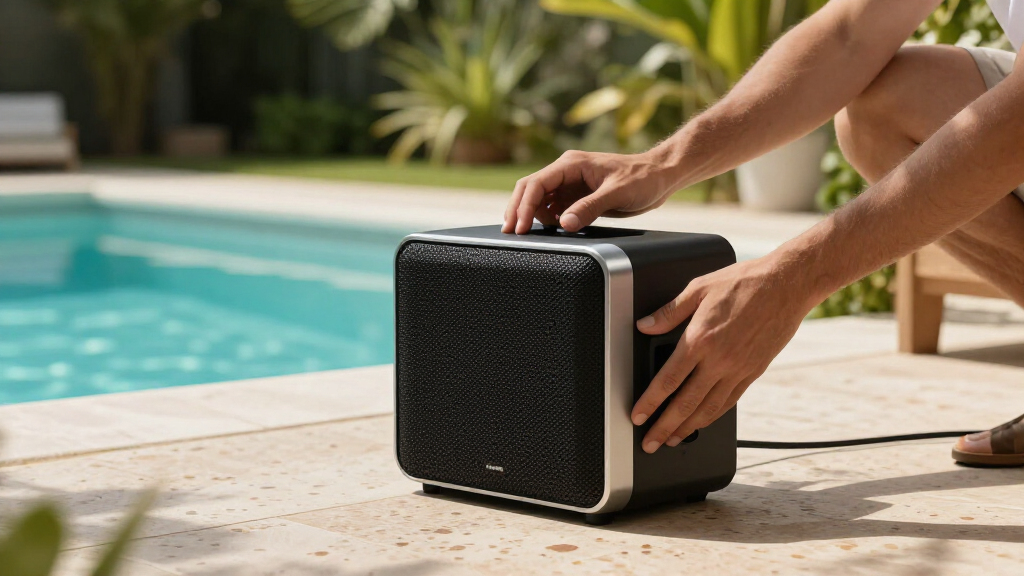 outdoor sound systems for pool areas