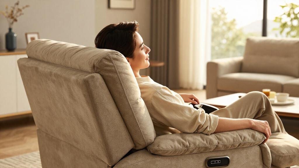 reclining sofas with power headrests