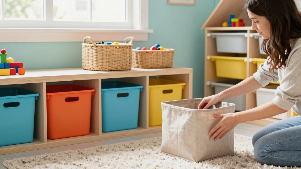 best playroom storage