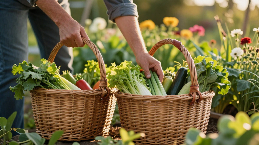 best harvest baskets for gardening