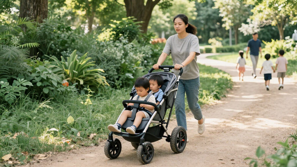 all terrain stroller with air tires