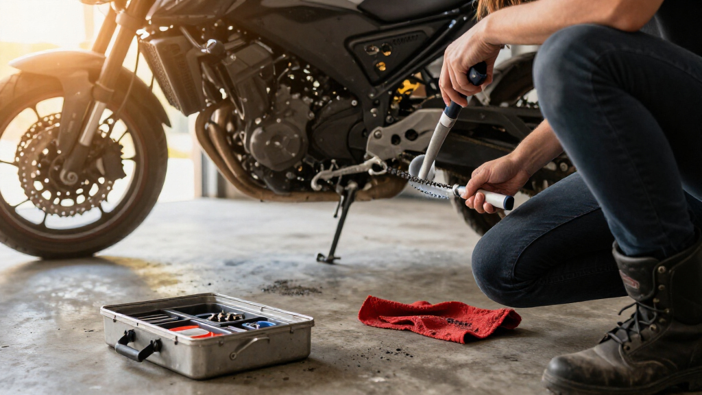 motorcycle chain cleaning kits