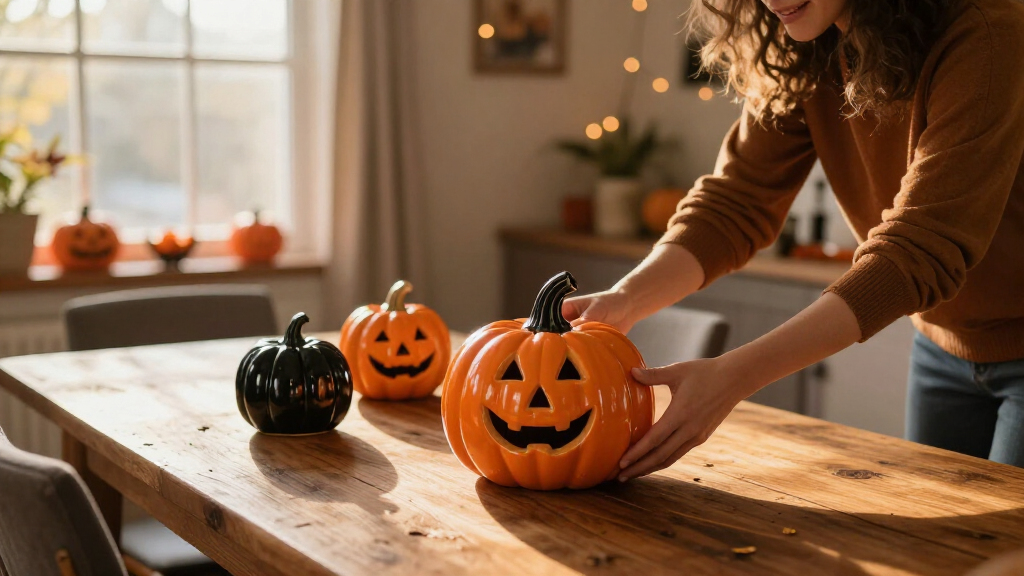 Halloween home decor accents