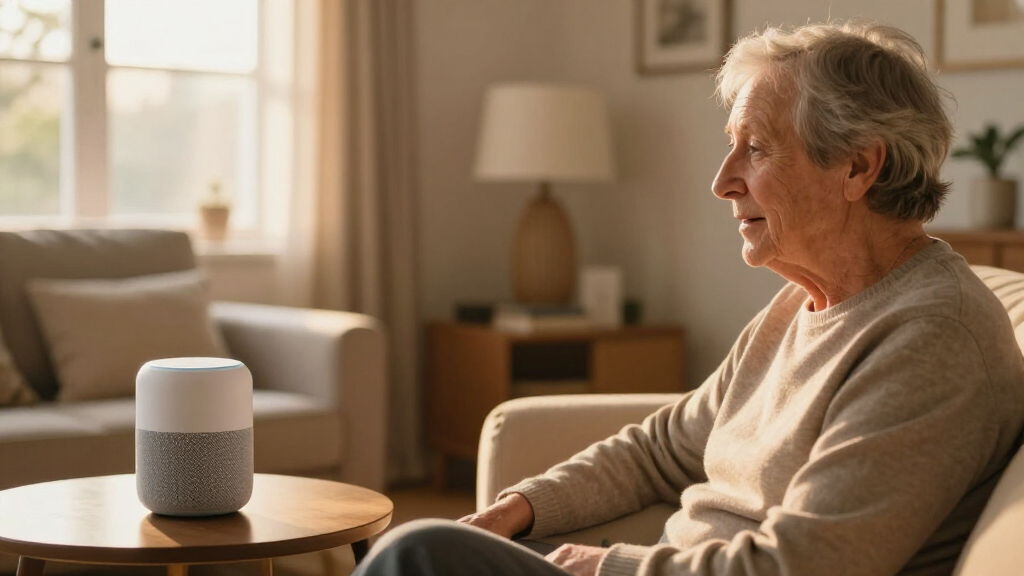 smart speaker for elderly