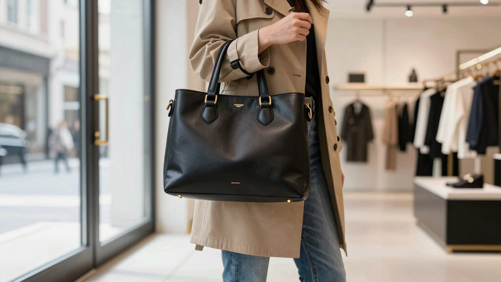 stylish leather handbags