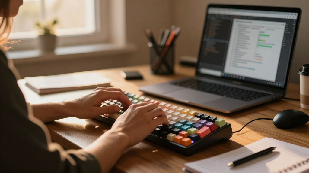 keyboard for statistics students