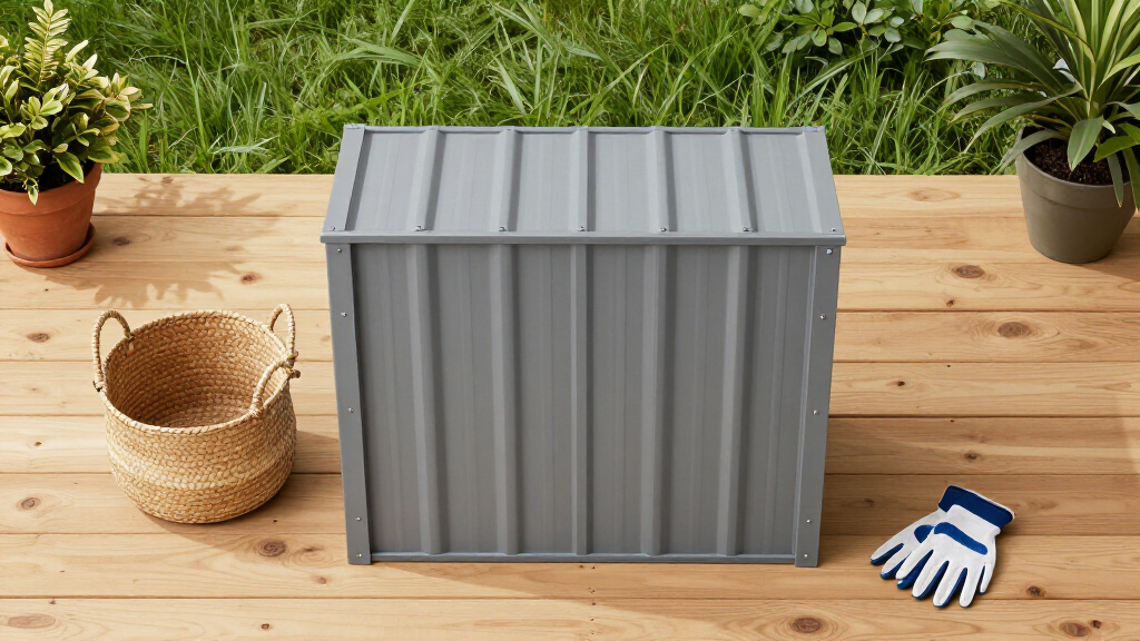 outdoor garden storage sheds