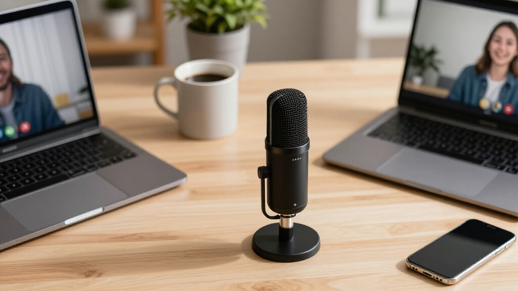 webinar microphones for clear audio