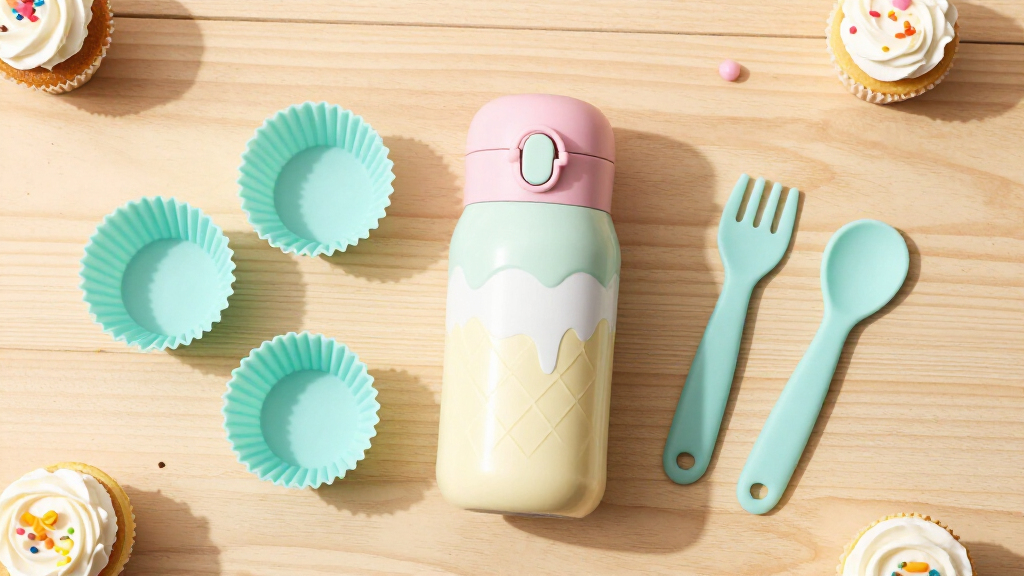 dessert-themed lunchbox accessories