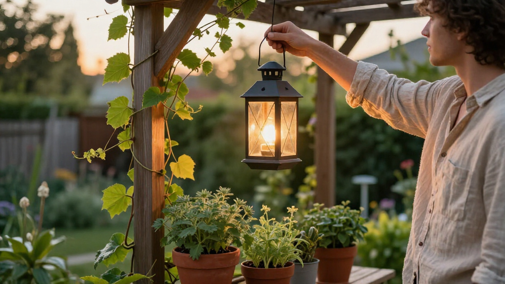 solar garden lanterns
