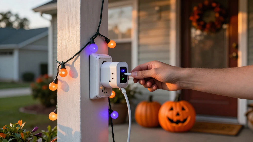 smart plugs for Halloween displays
