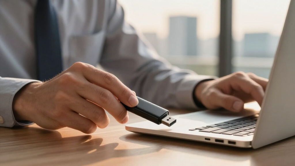 premium secure usb drive for business backups