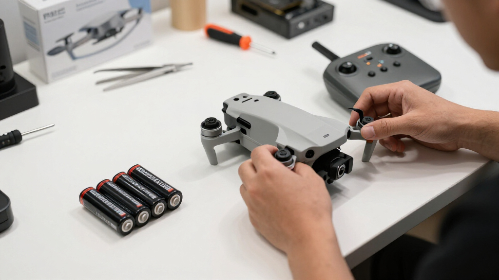 drone bundle with extra batteries