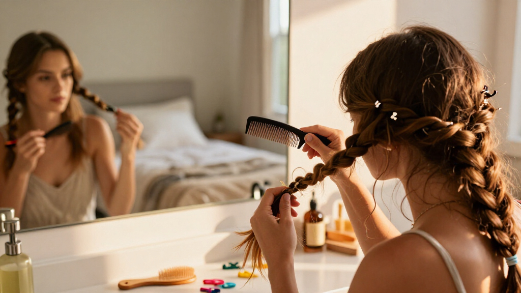 best French braid hair tools